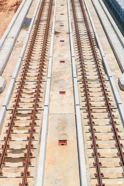 Tren istasyonu yol — Stok fotoğraf