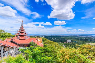 Mandalay Hill panoramik manzaralı