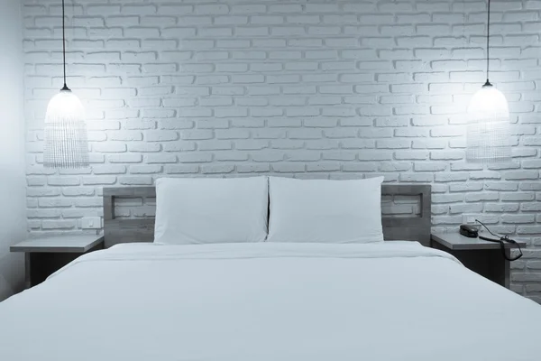 Meghatározott üres ágy — Stock Fotó