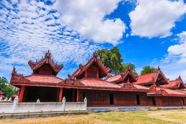 Mandalay Mandalay sarayda — Stok fotoğraf