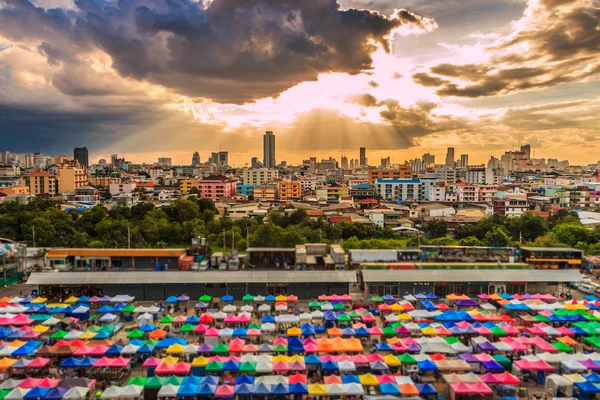 Mercado popular en Bangkok —  Fotos de Stock