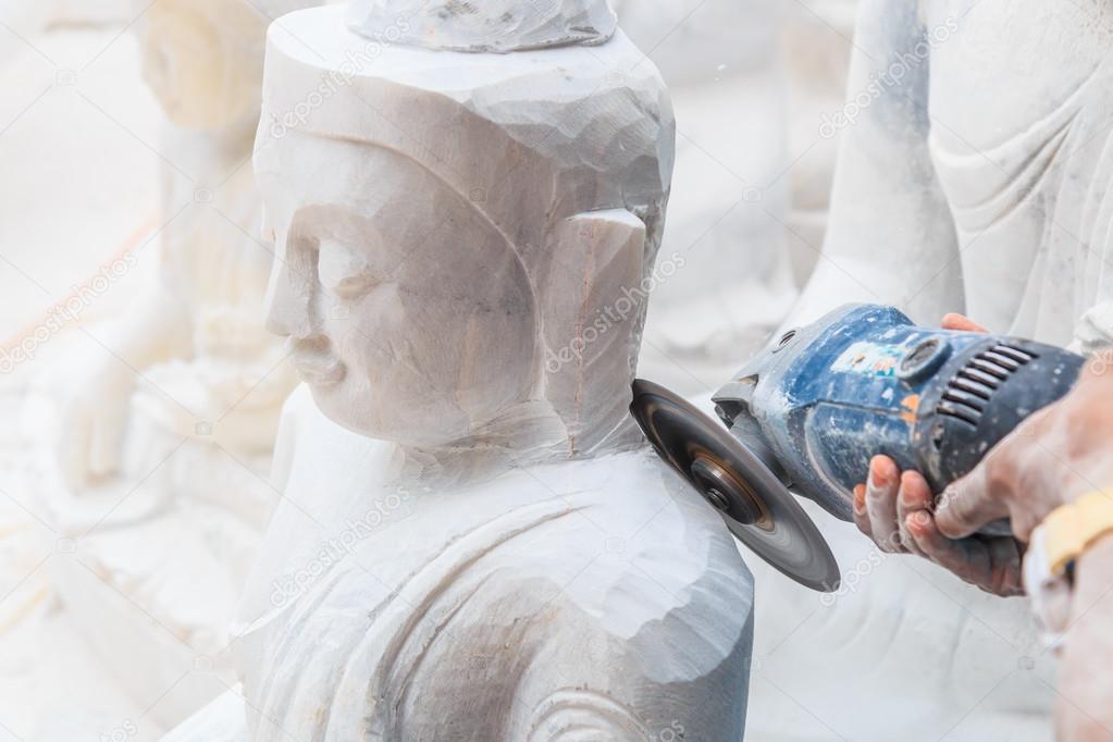 marble statue Buddha