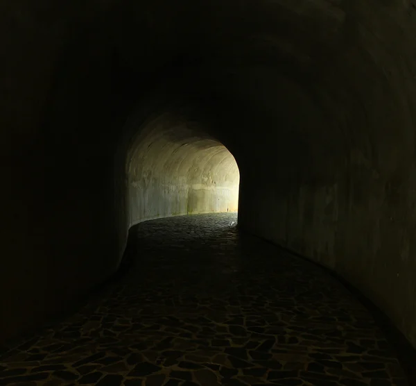 Walkway Underground  tunnel — Stock Photo, Image