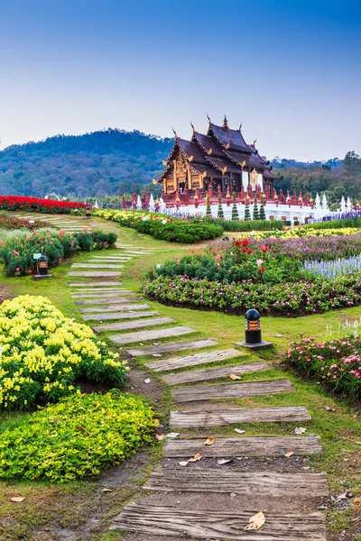 Świątynia Wat Ho kham luang — Zdjęcie stockowe