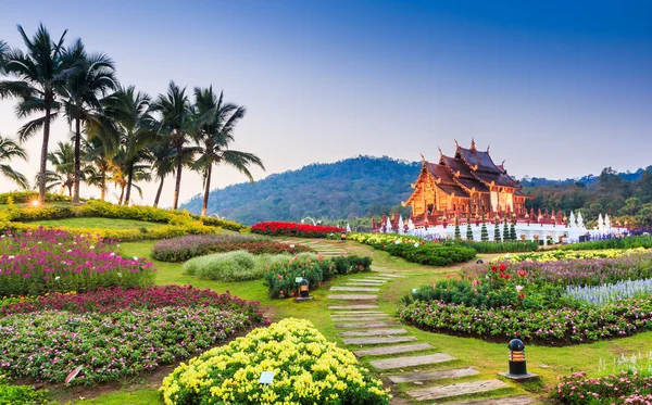 Tempio Wat Ho kham luang — Foto Stock