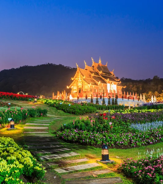 Świątynia Wat Ho kham luang — Zdjęcie stockowe