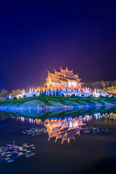 Chrám Wat Ho kham luang — Stock fotografie