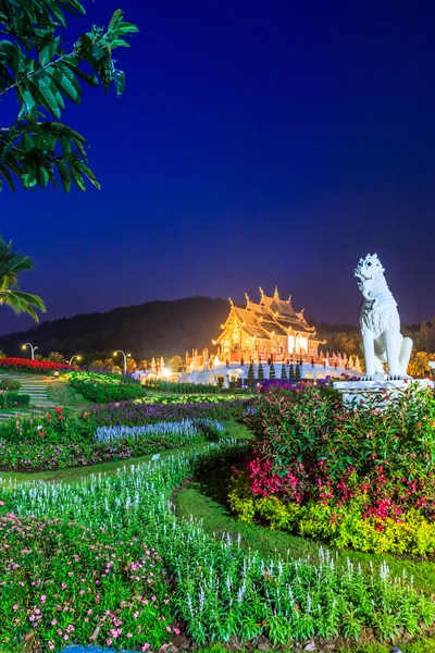 Templom Wat Ho kham luang — Stock Fotó