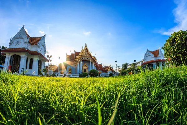Templo de Wat Benjamaborphit Dusitvanaram — Foto de Stock