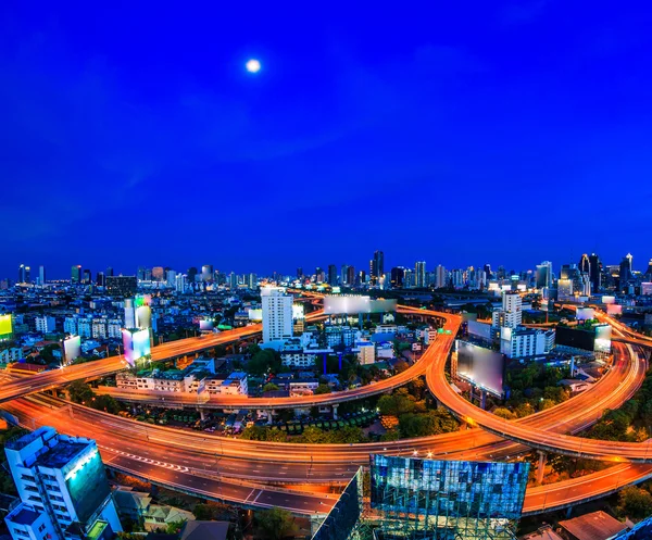 Bangkok şehir Cityscape — Stok fotoğraf