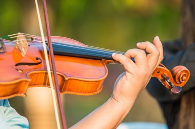 Sanatçı oyun keman