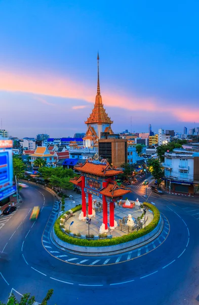 Landmark of Chinatown  in Bangkok — Stock Photo, Image