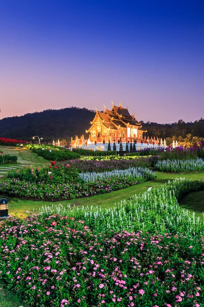 Świątynia Wat Ho kham luang — Zdjęcie stockowe