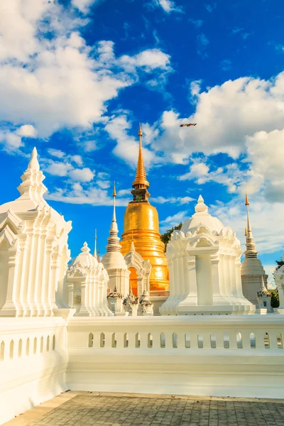 Tempio di Wat Suan Dok — Foto Stock