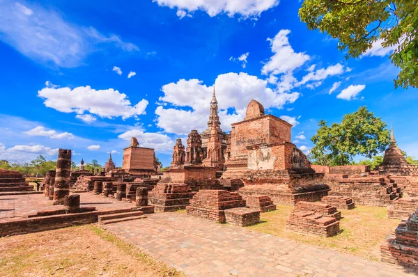 Città vecchia di Sukhothai parco storico — Foto Stock