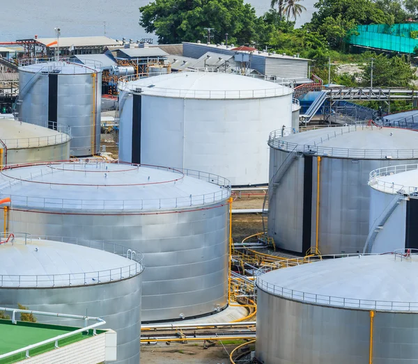 Oil plant at Bangkok city — Stock Photo, Image