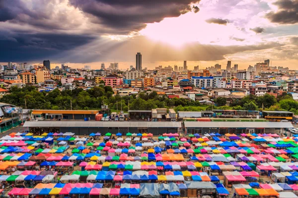 Mercado popular de Bangkok — Fotografia de Stock