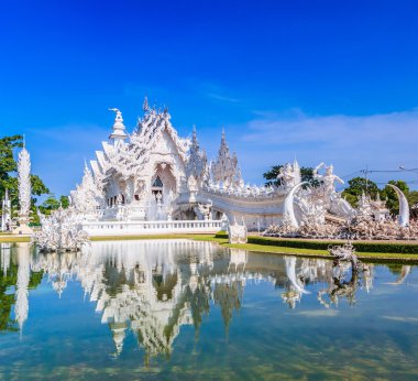 Wat Rong Khun Temple clipart