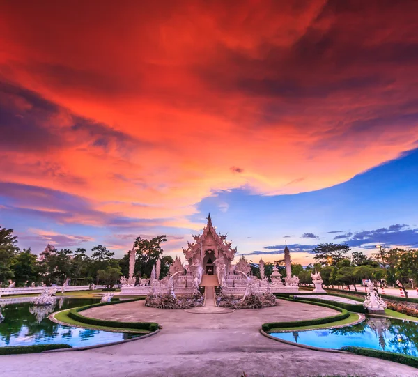 Chrám Wat rong khun — Stock fotografie