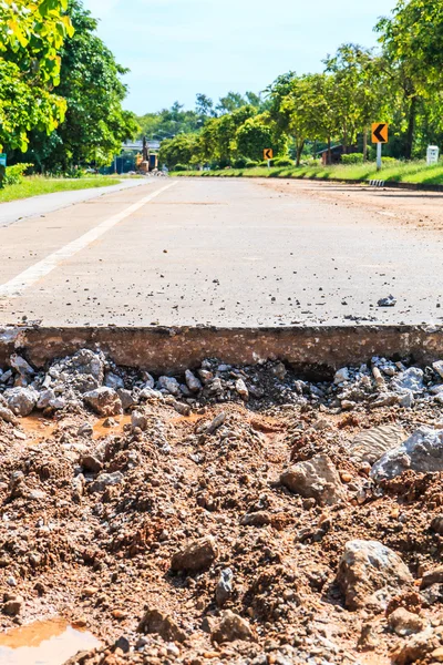 Straßenreparaturarbeiten — Stockfoto