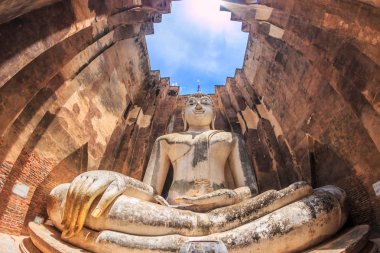 Buda'nın Eski Şehir Sukhothai içinde