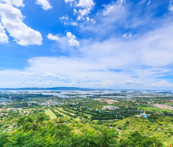 Vista de Mandalay Hill — Foto de Stock