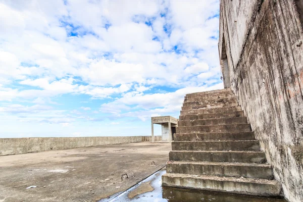 Abandoned buildings in Bangkok city — Stock Photo, Image