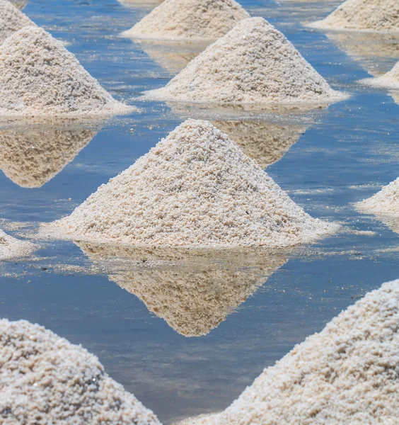 Naklua 大量的盐 — 图库照片
