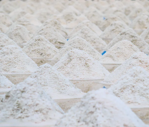 Salt fields in Thailand — Stock Photo, Image
