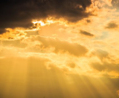 Kara bulutlar arka plan