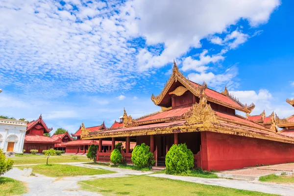 Mandalay şehir sarayda Mandalay — Stok fotoğraf
