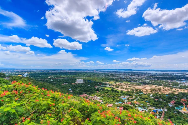 Panoramautsikt över Mandalay — Stockfoto