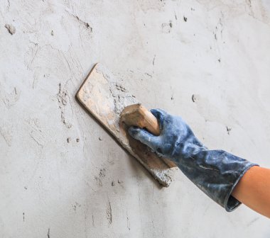 Sıvacı beton duvar