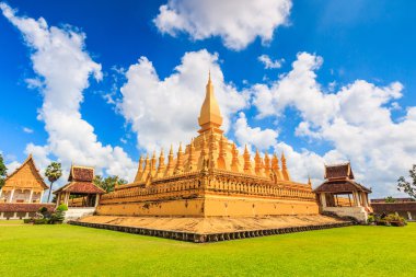 Tapınak altın Wat Thap Luang