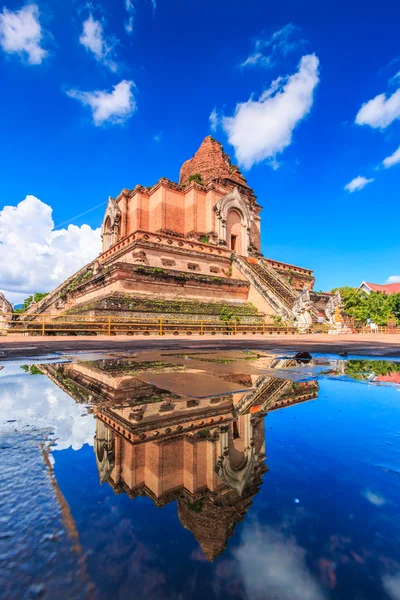 Wat chedi luang, antik pagoda — Stok fotoğraf