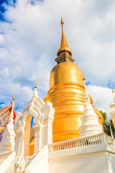 Landmark świątyni w Chiang Mai — Zdjęcie stockowe