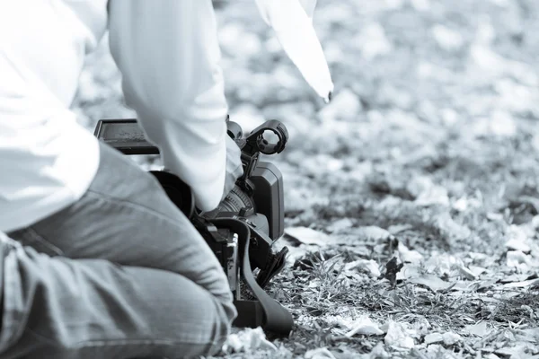 Fotograaf maakt foto — Stockfoto