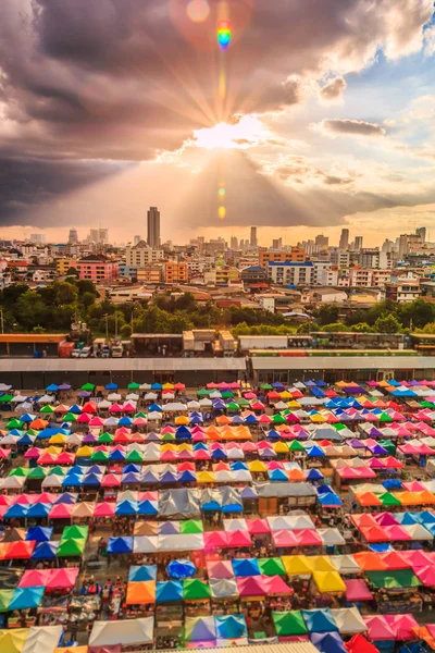 Mercado popular de Bangkok — Fotografia de Stock
