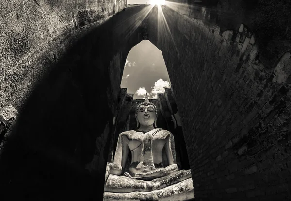 Boeddha in Sukhothai historische park — Stockfoto