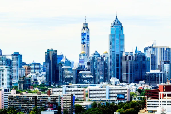 Vista da paisagem urbana de Banguecoque — Fotografia de Stock