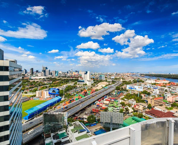 Bangkok stadsgezicht weergave — Stockfoto