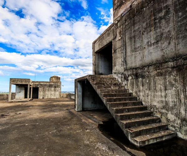 Edificio abandonado en Bangkok — Foto de Stock