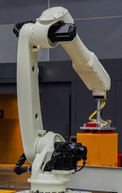 Robotic arm for lifting goods, automatic storage, automated ware