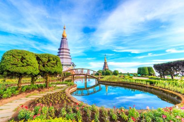 Pagoda Inthanon Milli Parkı içinde