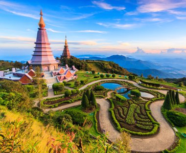 Pagoda Inthanon Milli Parkı içinde