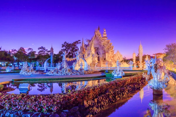Wat rong khun thai Tempel — Stockfoto