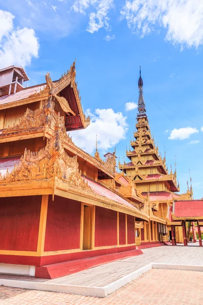 Mandalay Pałac Myanmar — Zdjęcie stockowe