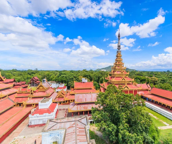 Mandalay paleis Myanmar — Stockfoto