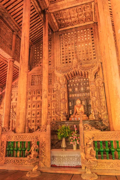 具有里程碑意义巴加亚 kyauang 寺 — 图库照片