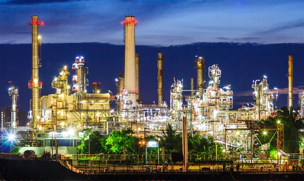 Oil refinery plant at Bangkok — Stock Photo, Image
